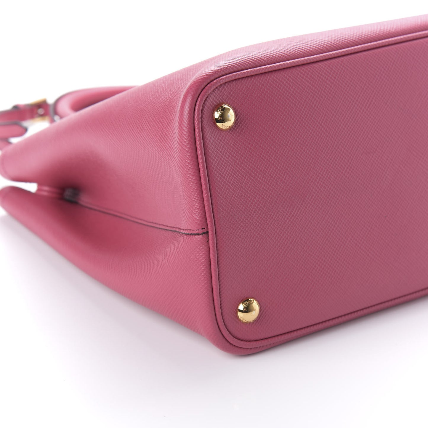 Saffiano Cuir Medium Double Bag Peonia