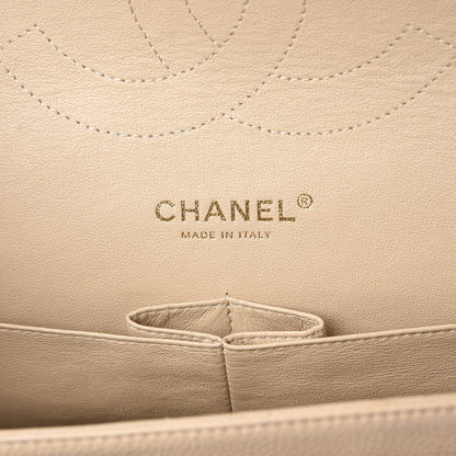Chanel Caviar Quilted Jumbo Double Flap Beige Clair 4 of 8