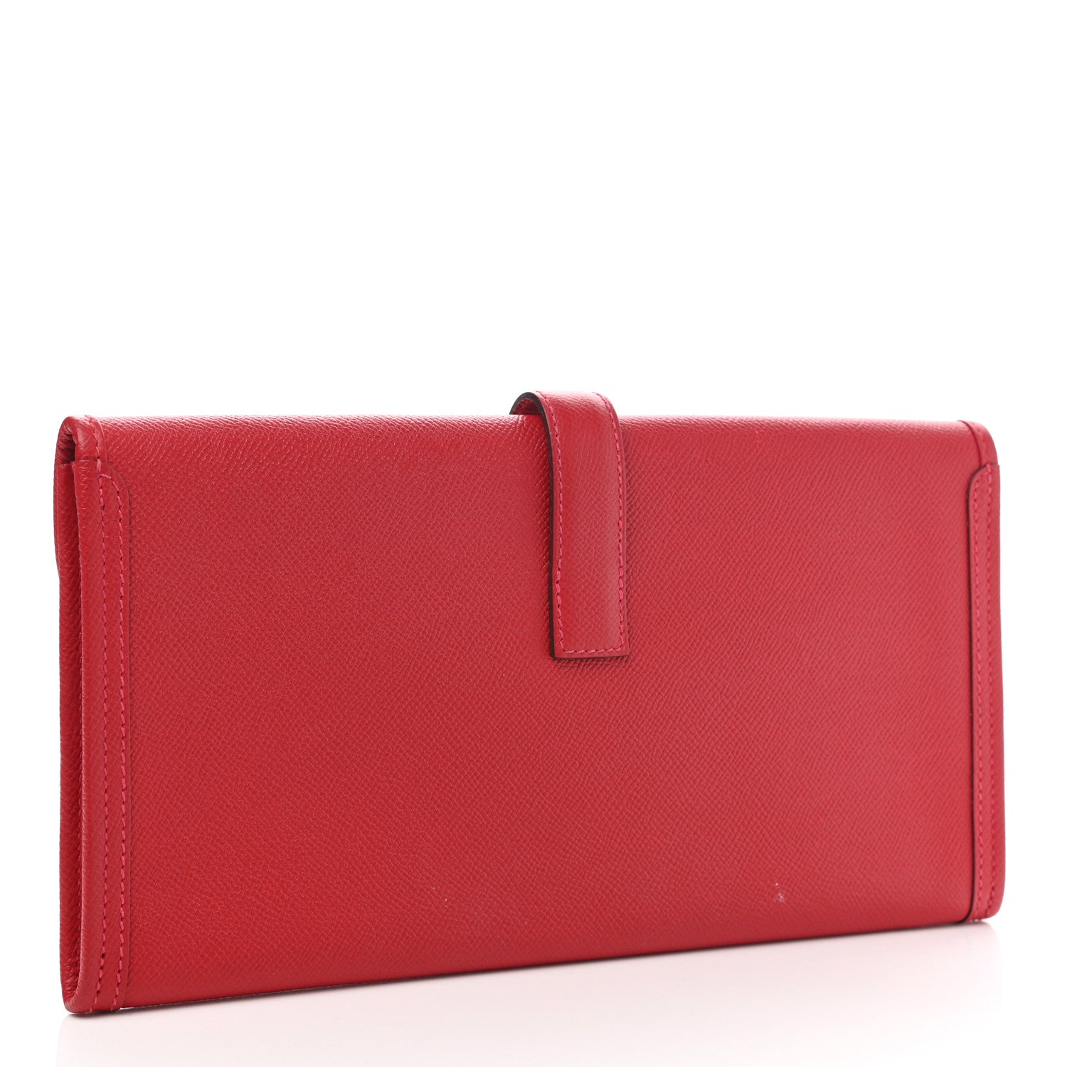 Hermes Epsom Jige Elan 29 Clutch Rouge Casaque 4 of 14