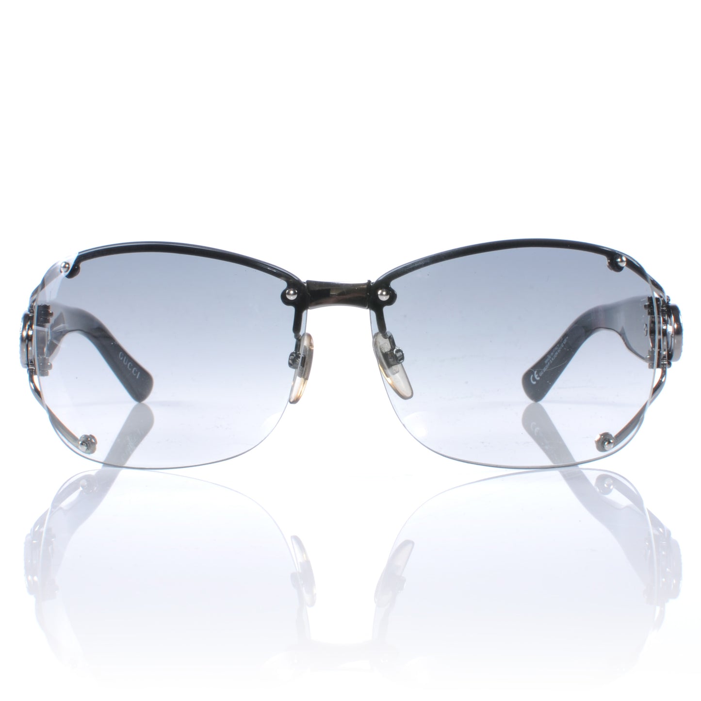 Crystal GG Sunglasses 2820 Black