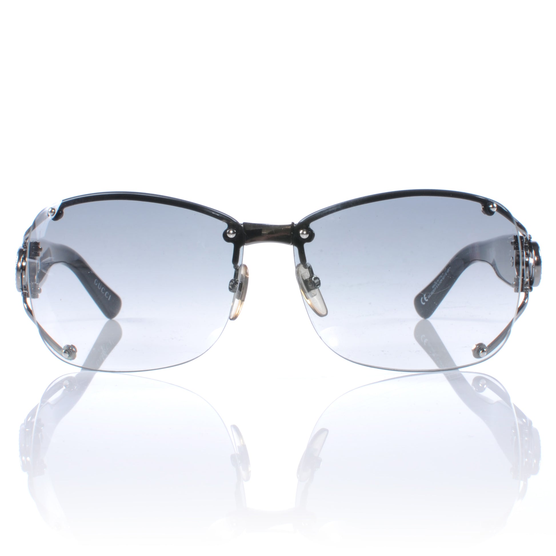 Gucci Crystal GG Sunglasses 2820 Black 2 of 6