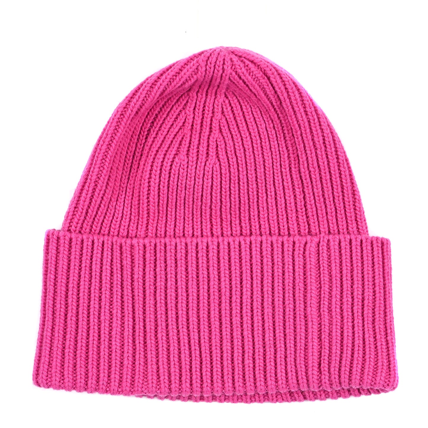 Wool LV initials Monogram Beanie Hat Neon Pink