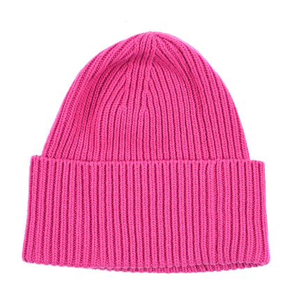 Louis Vuitton Wool LV initials Monogram Beanie Hat Neon Pink 2 of 4