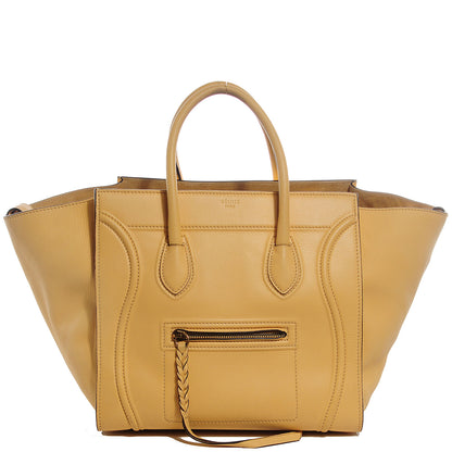 Celine Supple Calfskin Medium Phantom Luggage Butter 1 of 8