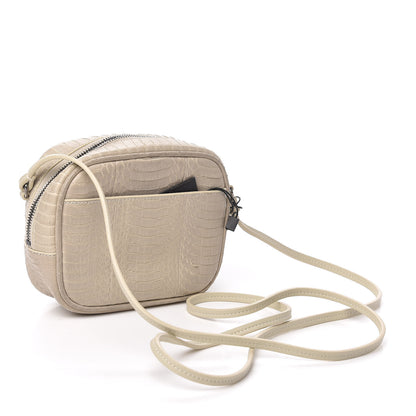 Saint Laurent Elaphe Monogram Blogger Bag Light Cream 2 of 10