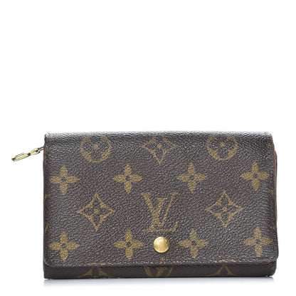 Louis Vuitton Monogram Porte-Monnaie Tresor Wallet 1 of 11
