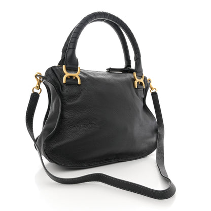 Chloe Calfskin Medium Marcie Satchel Black 3 of 12