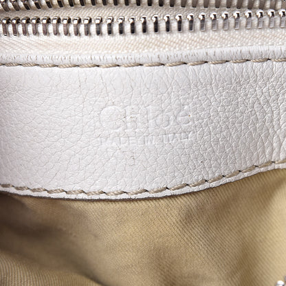 Chloe Calfskin Paddington Hobo White 8 of 36