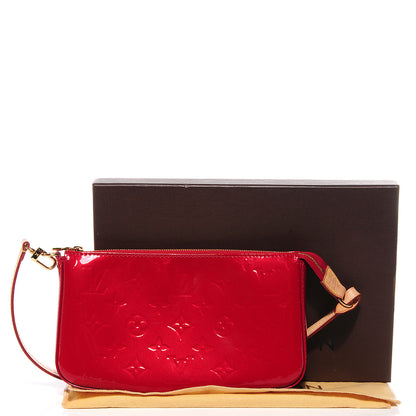 Louis Vuitton Vernis Pochette Accessories NM Pomme D'Amour 5 of 9