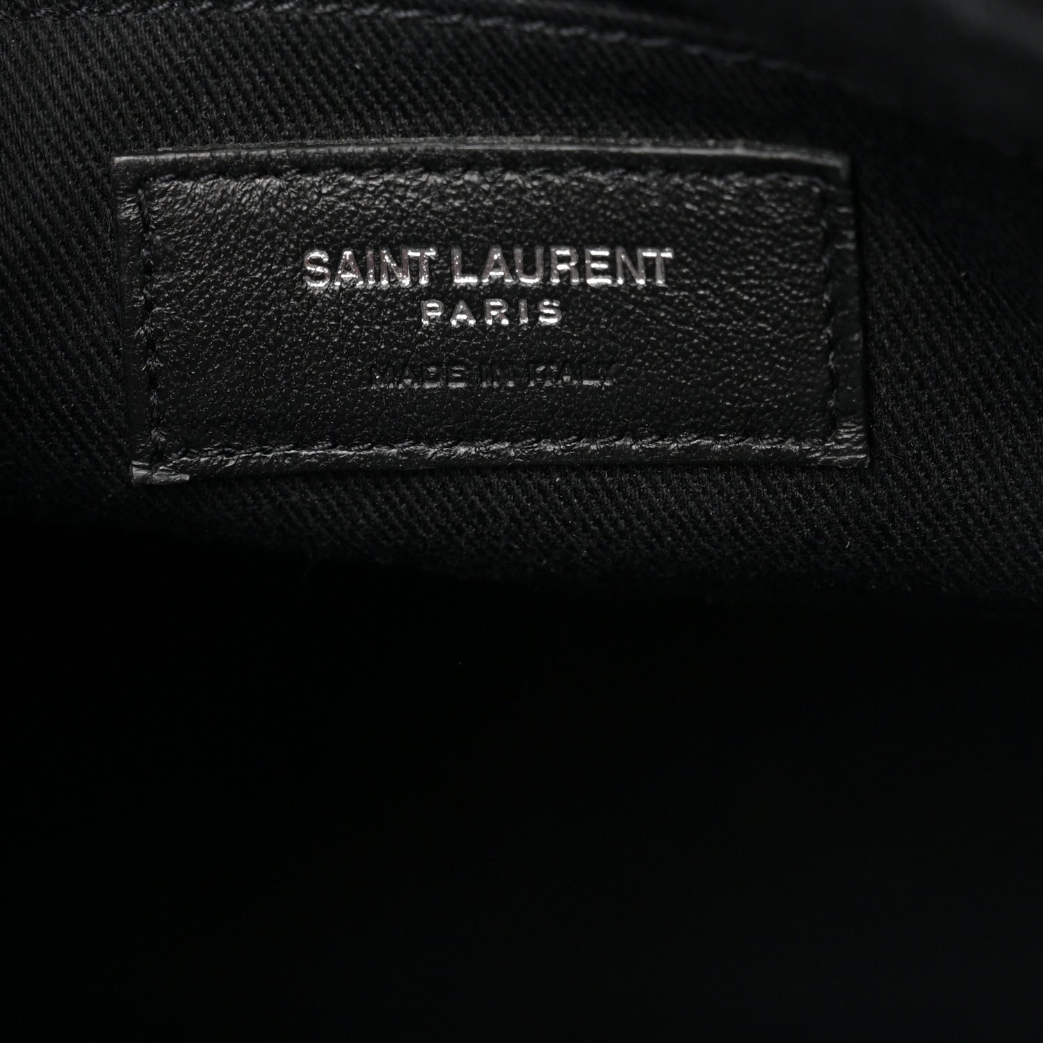 Saint Laurent Grained Calfskin Sac De Jour Souple North South Tote Black 6 of 11