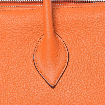 Hermes Taurillon Clemence Paris Bombay 37 Orange 15 of 24