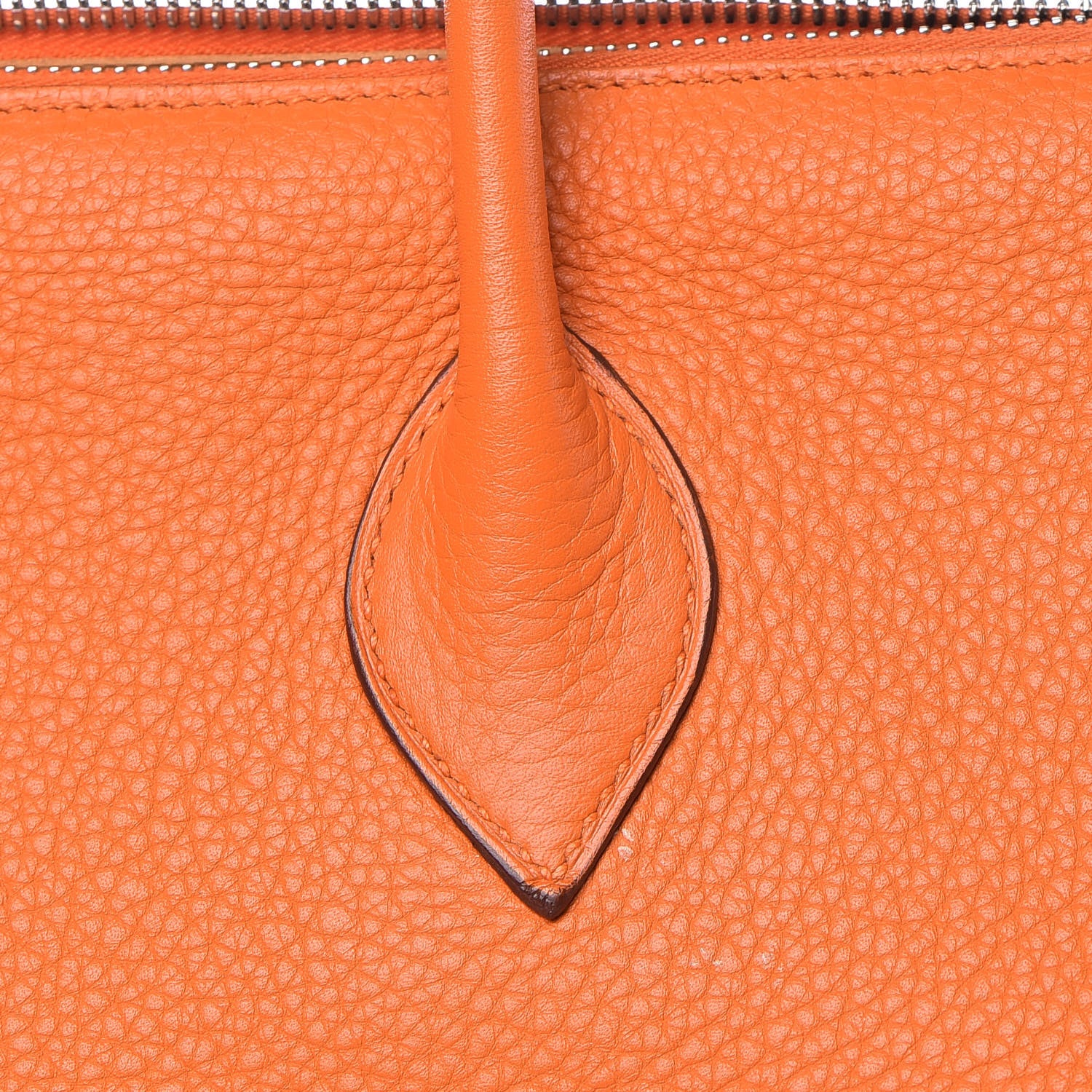 Hermes Taurillon Clemence Paris Bombay 37 Orange 16 of 27