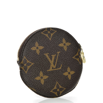 Louis Vuitton Monogram 2016 Christmas Animation Round Coin Purse Rouge 3 of 7