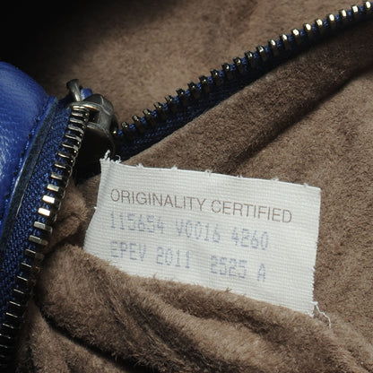 Bottega Veneta Nappa Intrecciato Large Veneta Hobo Cobalt Blue 8 of 8