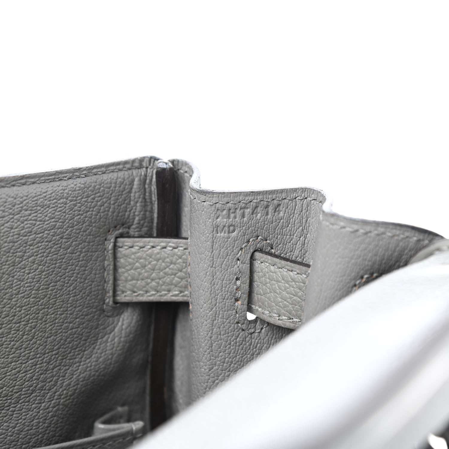 Hermes Togo Kelly Retourne 28 Gris Mouette 8 of 11