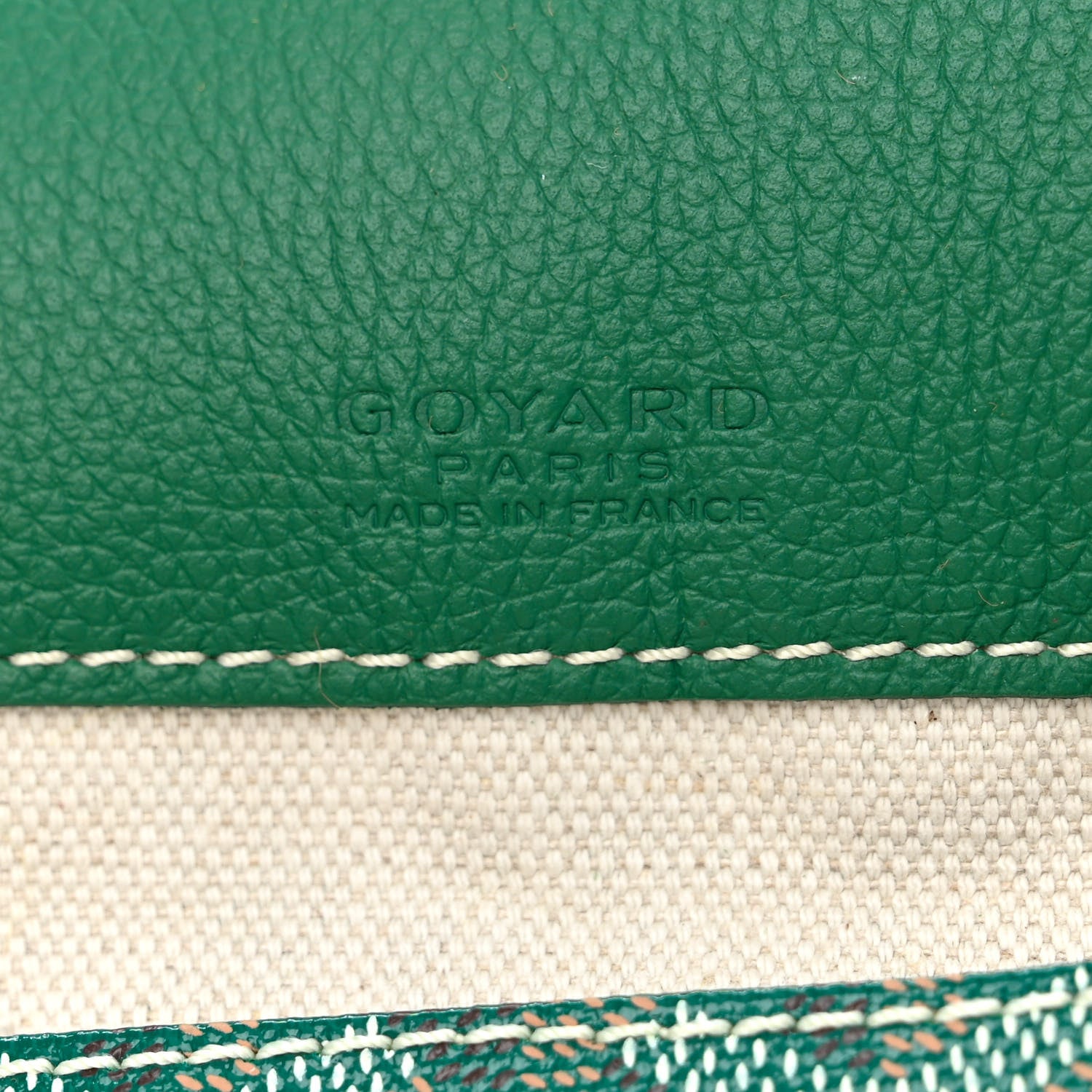 Goyard Goyardine Saint Louis XXL Green 8 of 12
