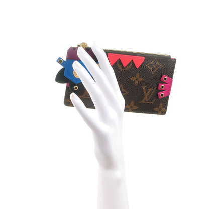 Louis Vuitton Monogram Totem Key Pouch Flamingo 2 of 7