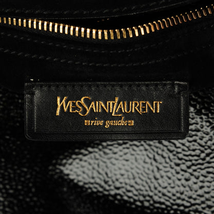 Saint Laurent Pony Hair Patent Large Muse Two Black 6 of 7