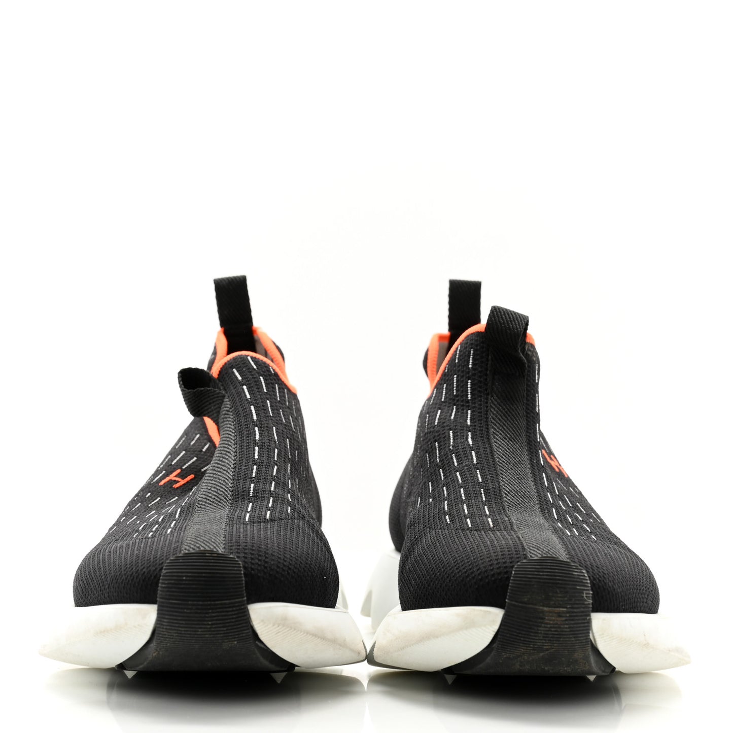 Technical Canvas Goatskin Mens Eclair Sneakers 40 Black