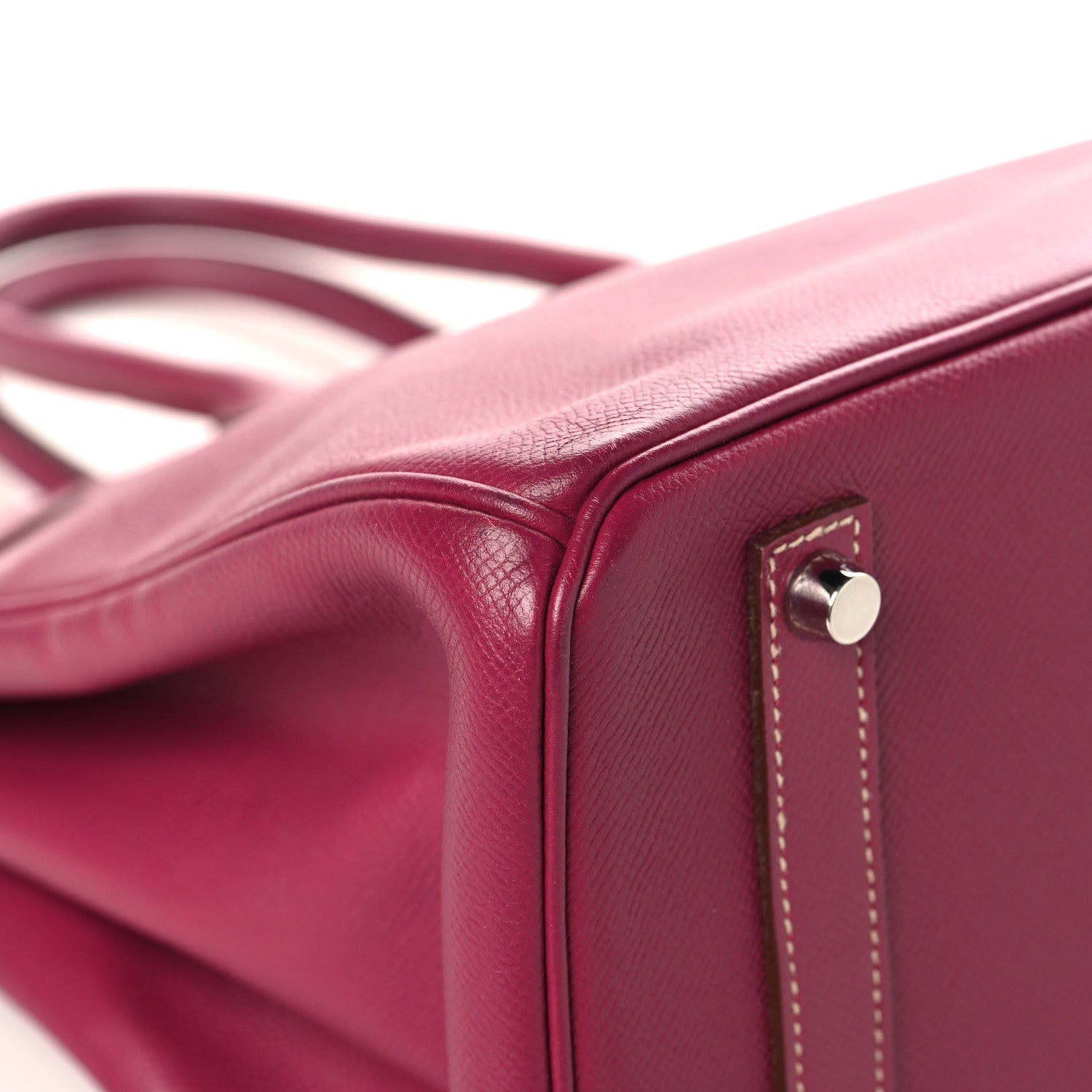 Hermes Epsom Candy Birkin 35 Tosca Rose Tyrien 11 of 17