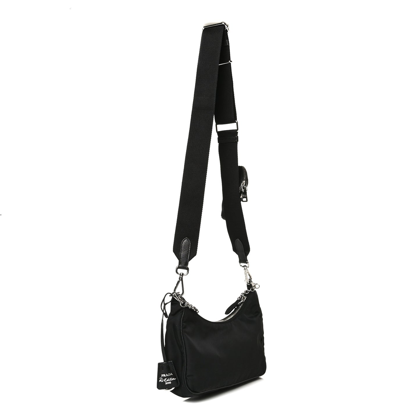 Nylon Re-Edition 2005 Shoulder Bag Black