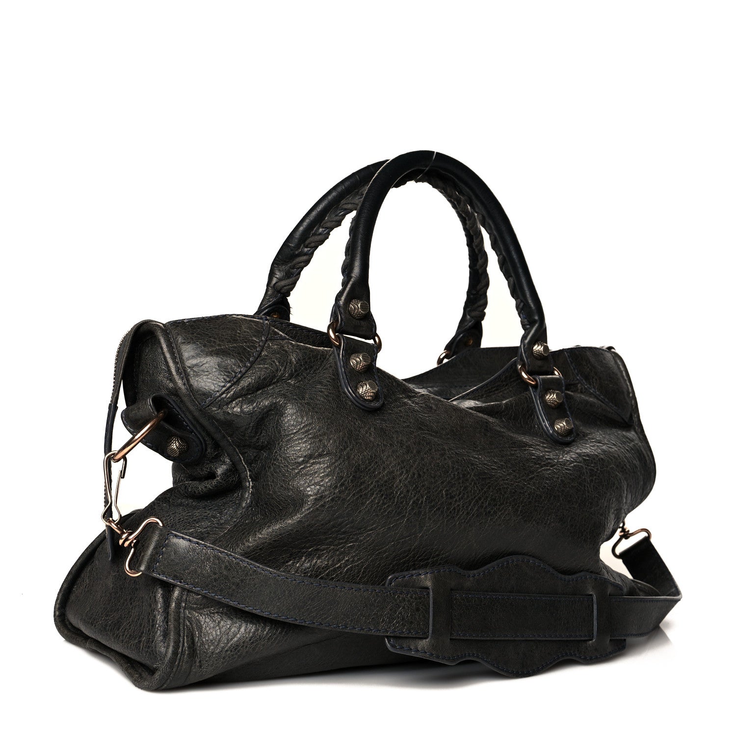 Balenciaga Agneau Giant 12 Rose Gold Hardware City Anthracite 3 of 12