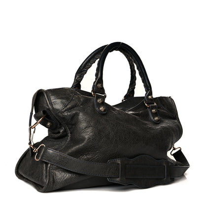 Balenciaga Agneau Giant 12 Rose Gold Hardware City Anthracite 3 of 12