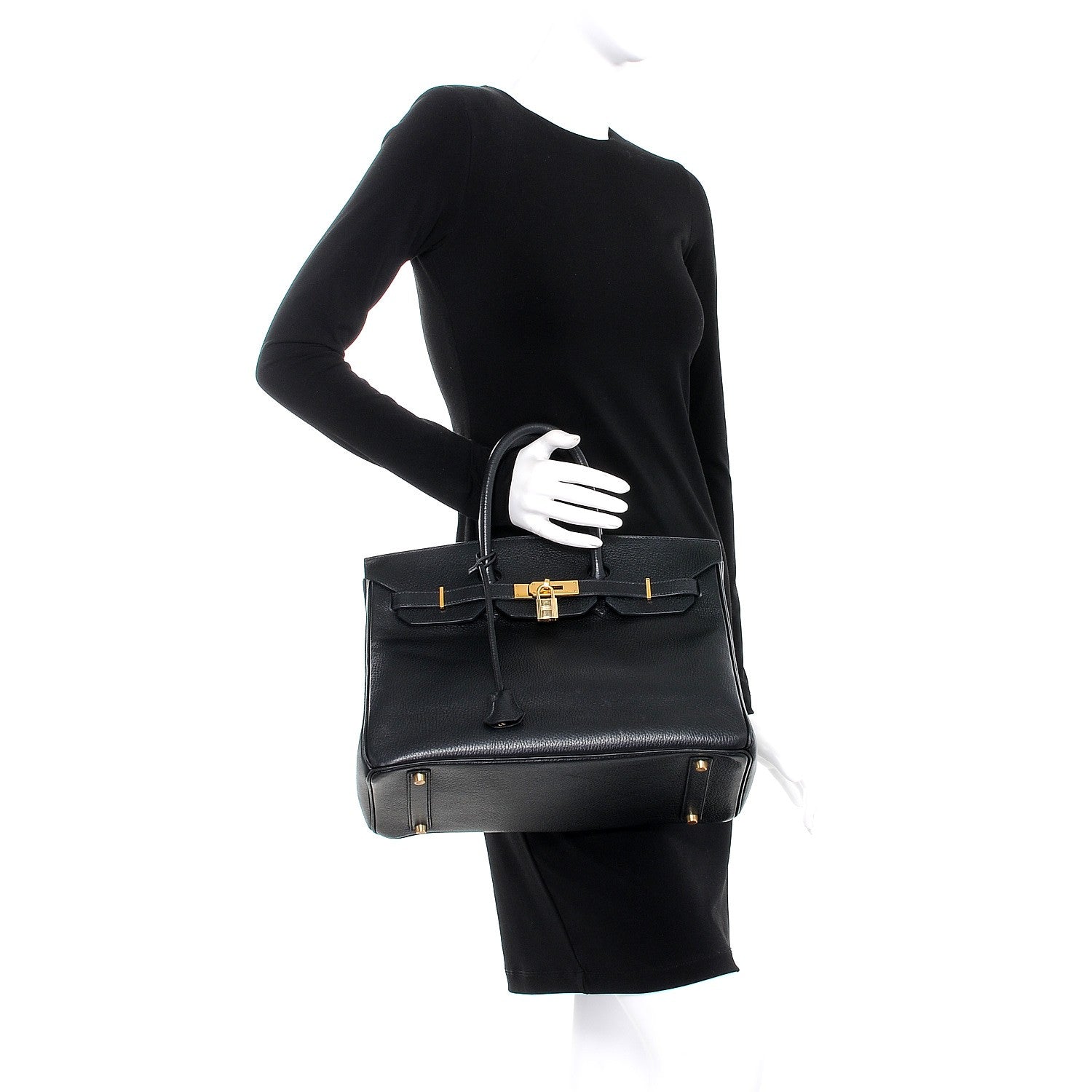 Hermes Ardennes Birkin 35 Black 2 of 41