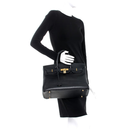 Hermes Ardennes Birkin 35 Black 2 of 41