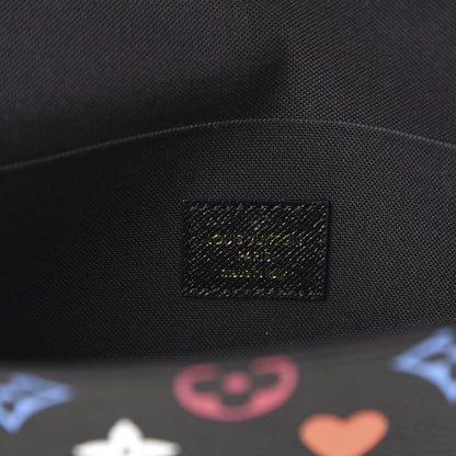 Louis Vuitton Game On Felicie Chain Wallet Black 8 of 10