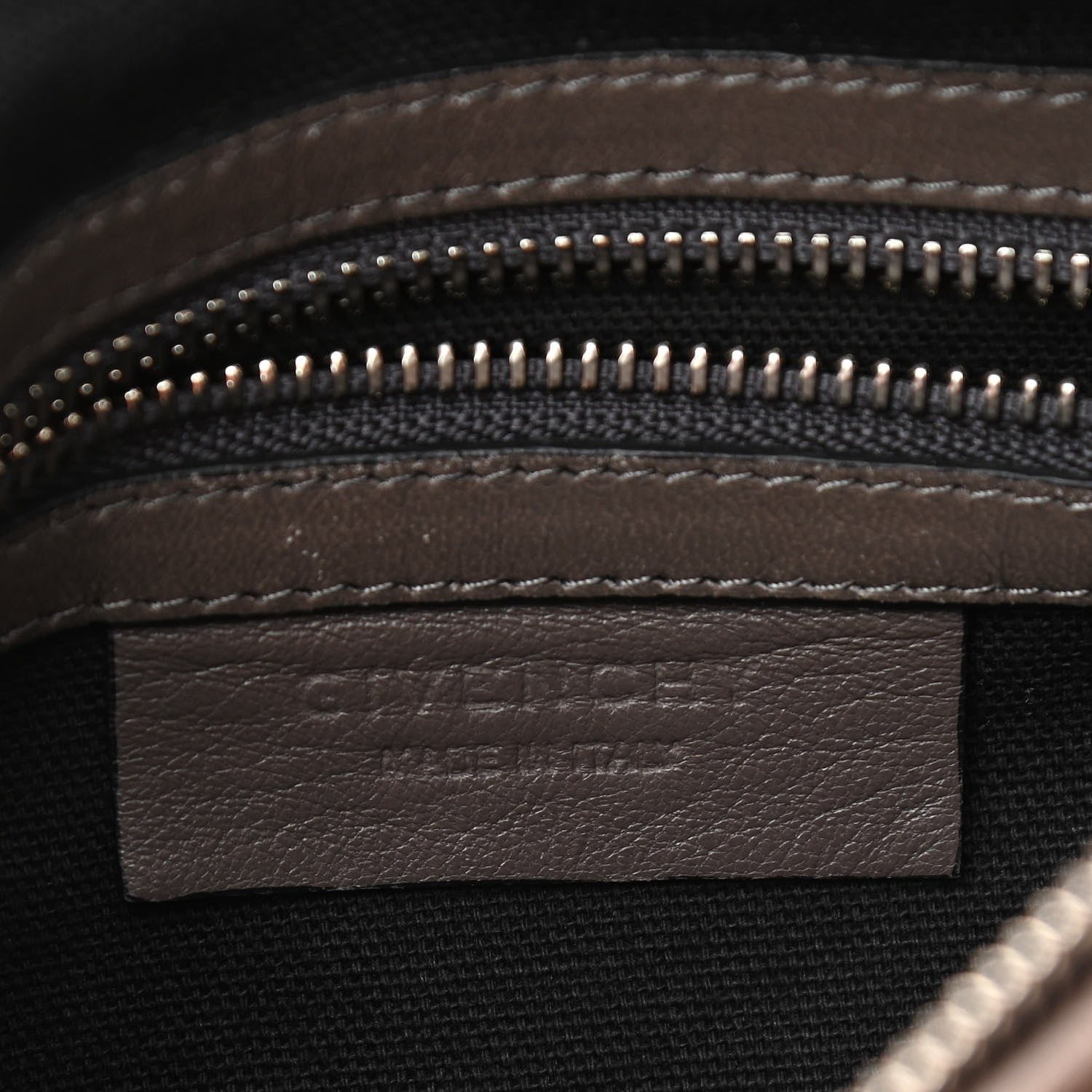 Givenchy Tumbled Sheepskin Mini Pandora Charcoal 6 of 15