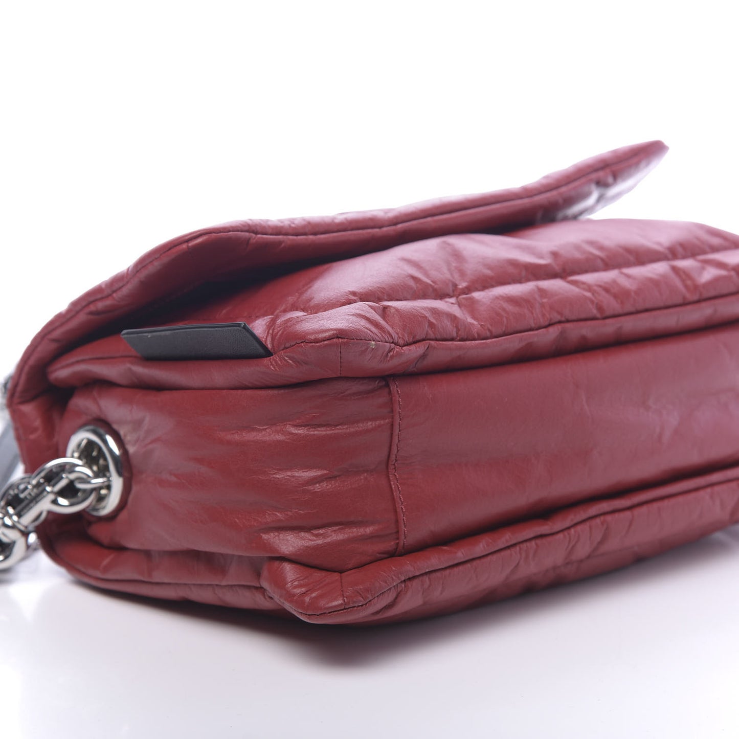 Lambskin The Pillow Bag Red