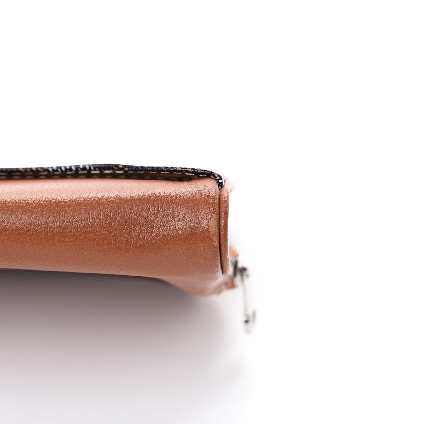 Goyardine Sainte Marie Soft Clutch Black Gold