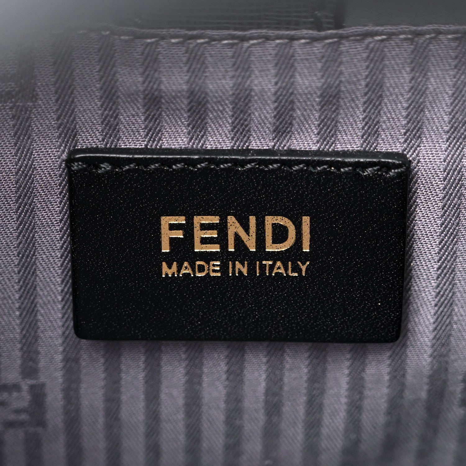 Fendi Vitello Elite Petite 2Jours Tote Grigio Grigio Chiaro 7 of 11