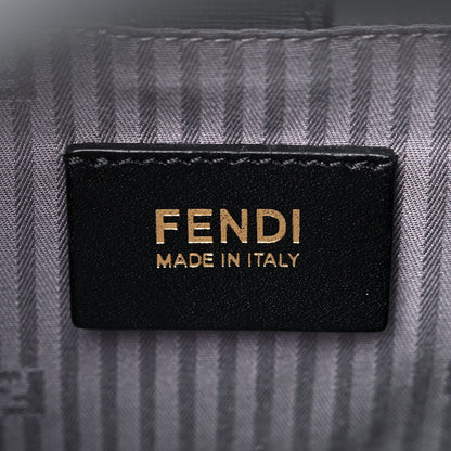 Fendi Vitello Elite Petite 2Jours Tote Grigio Grigio Chiaro 7 of 11