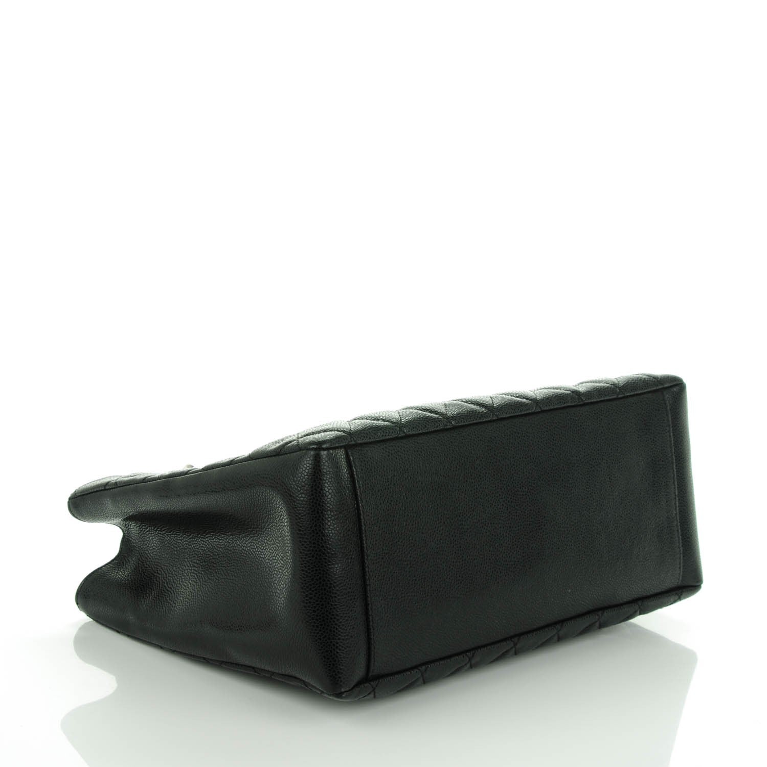 Chanel Caviar Quilted Grand Shopping Tote GST Black 4 of 7
