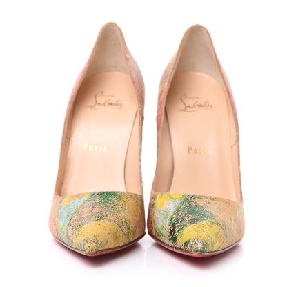 Christian Louboutin Cork Bloom Print So Kate 120 Pumps 37.5 Multicolor 2 of 11