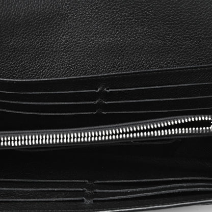 Louis Vuitton Soft Calfskin My Lockme Wallet Black 4 of 8