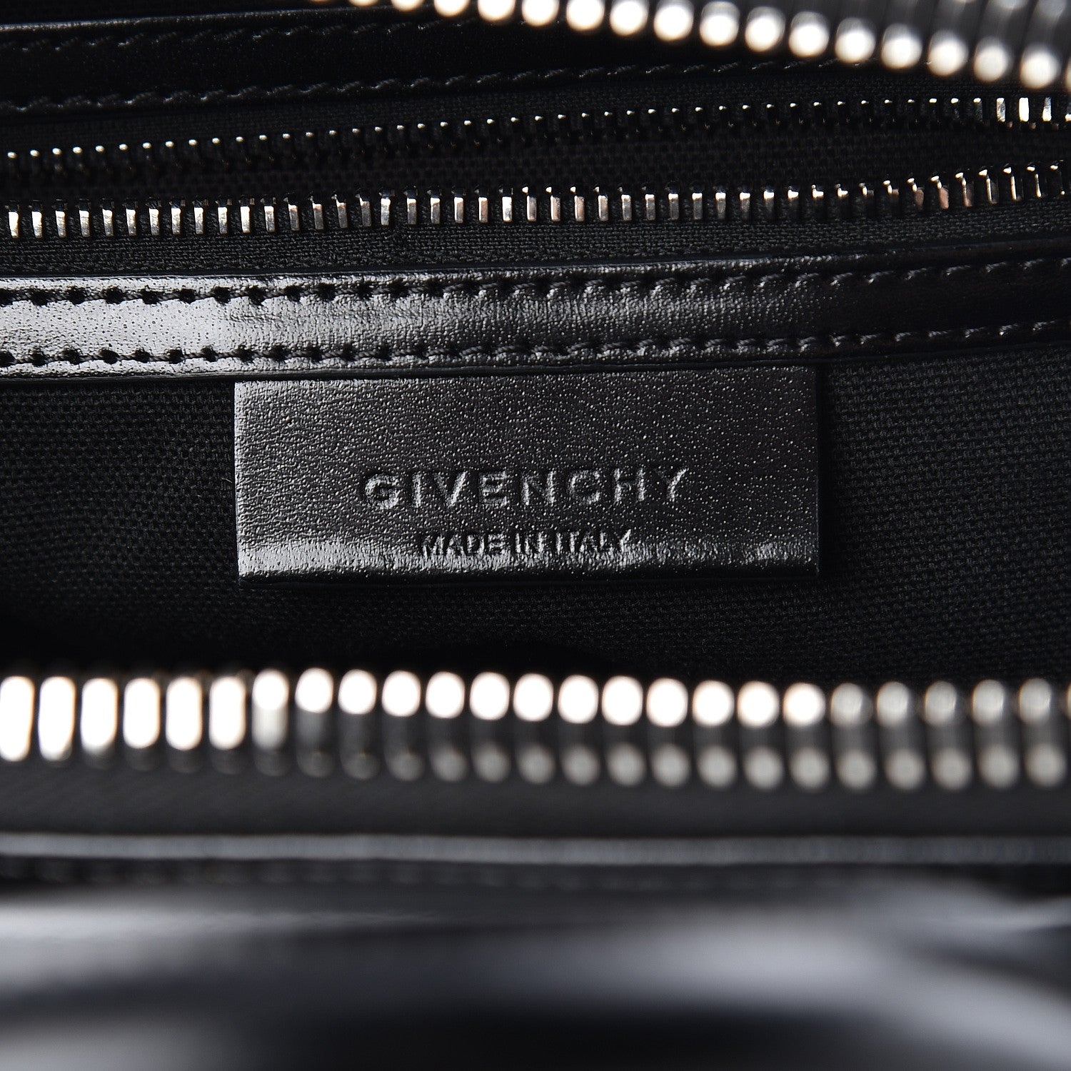 Givenchy Shiny Lord Calfskin Small Antigona Black 6 of 12
