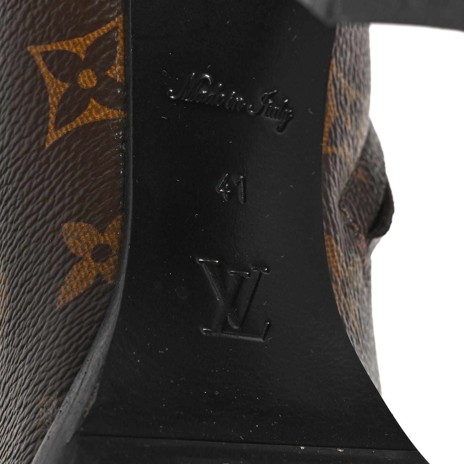 Louis Vuitton Patent Calfskin Monogram Star Trail Ankle Boots 41 Black 6 of 9