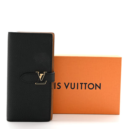 Louis Vuitton Taurillon LV Vertical Capucines Wallet Black Arizona 7 of 7