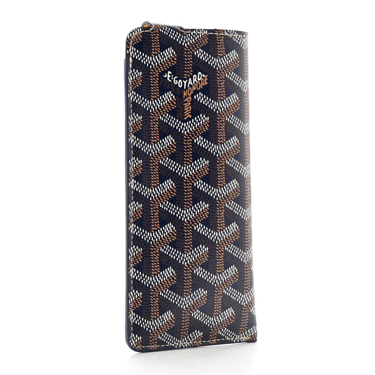 Goyardine Montmartre Glasses Case Black