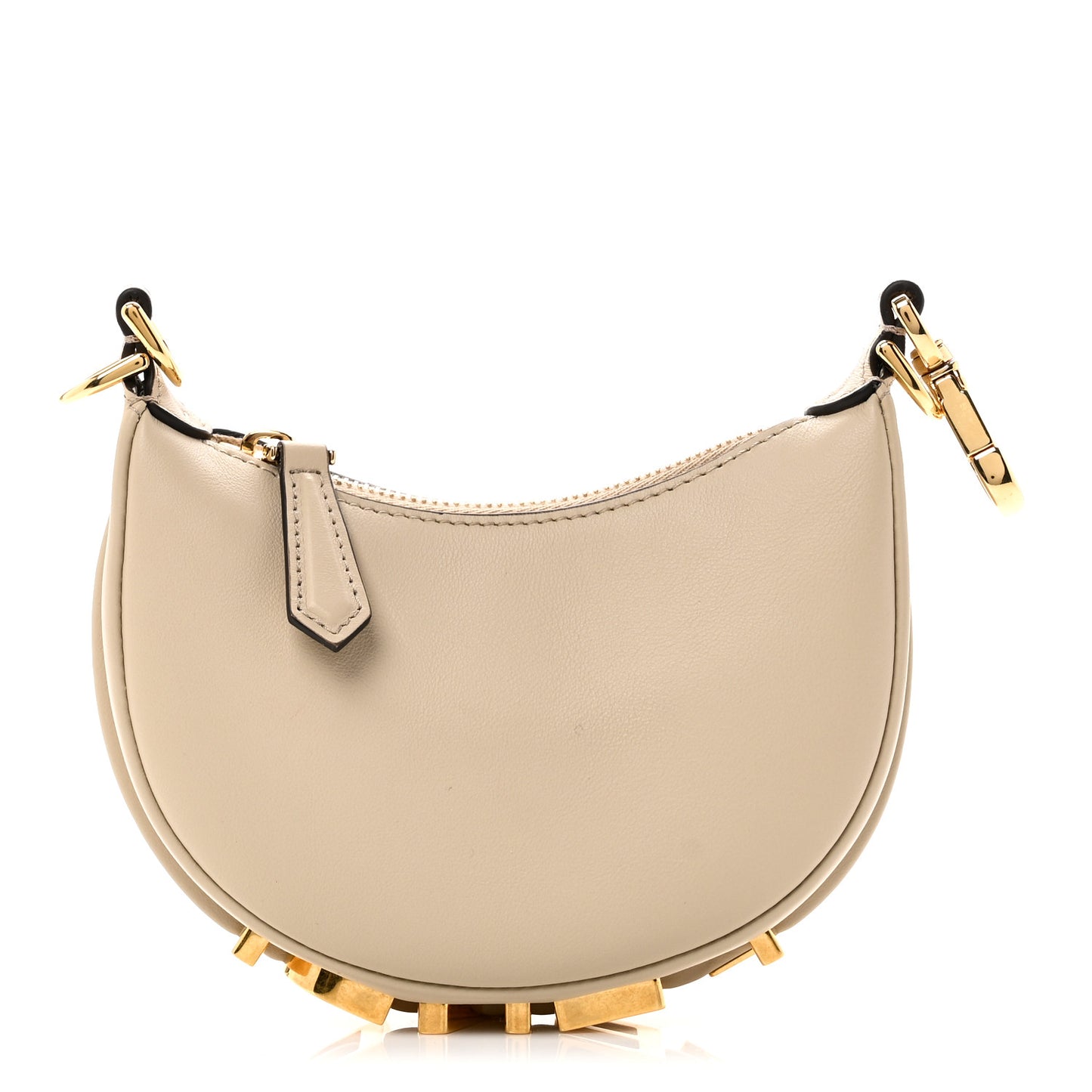 Vitello Grace Matte Nano Fendigraphy Hobo Charm Nuvola