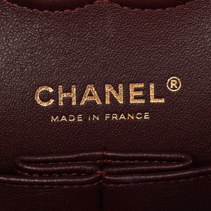 Chanel Lambskin Quilted Medium Double Flap Black 6 of 11