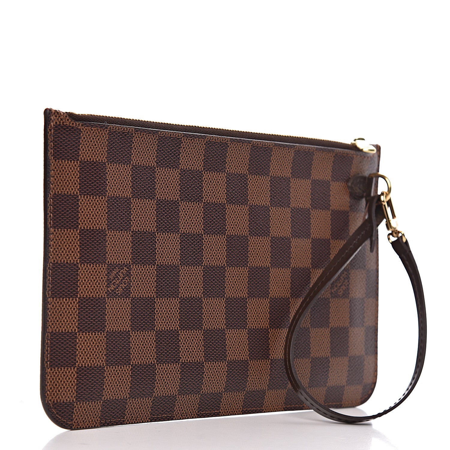 Louis Vuitton Damier Ebene Neverfull MM GM Pochette 3 of 9