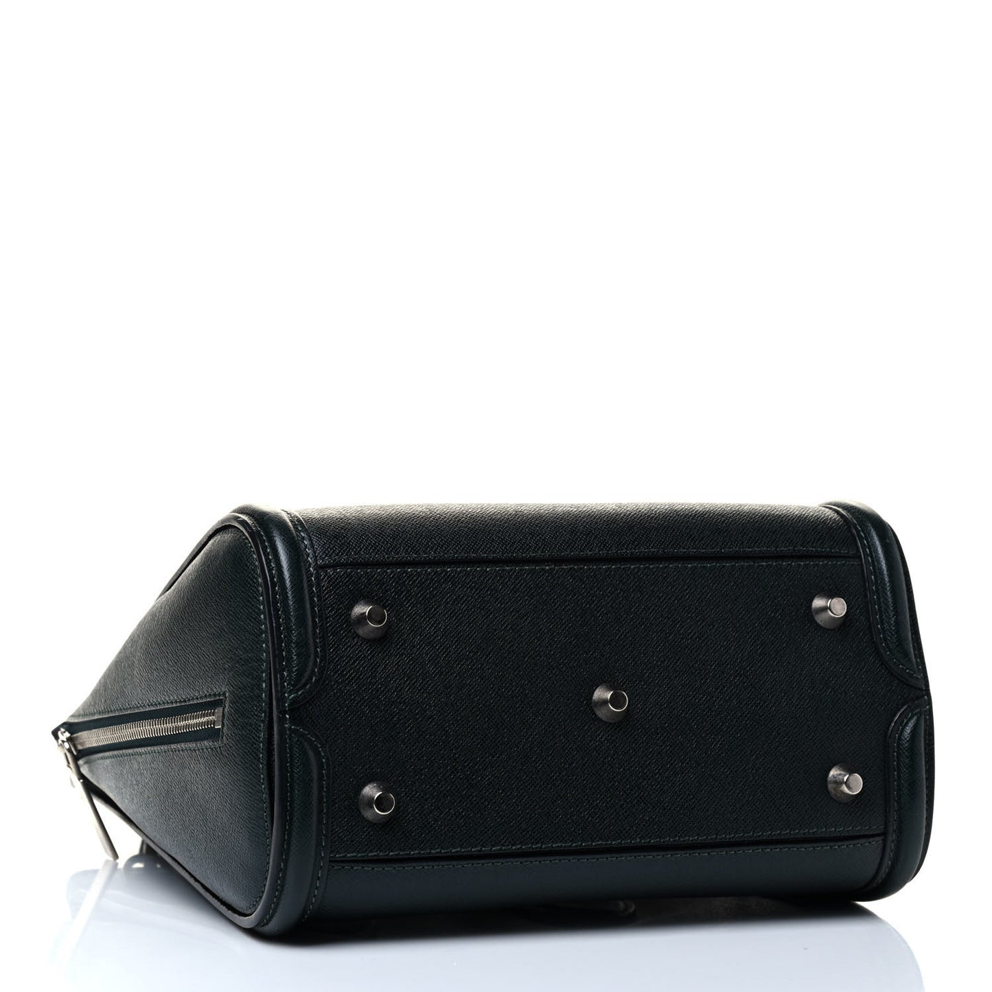 Grained Calfskin Large Heroine Black