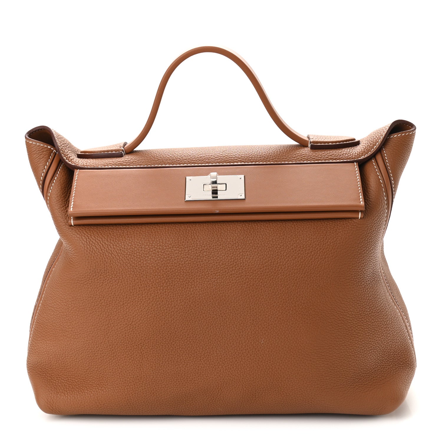 Hermes Taurillon Maurice Swift 24/24 35 Gold 1 of 8