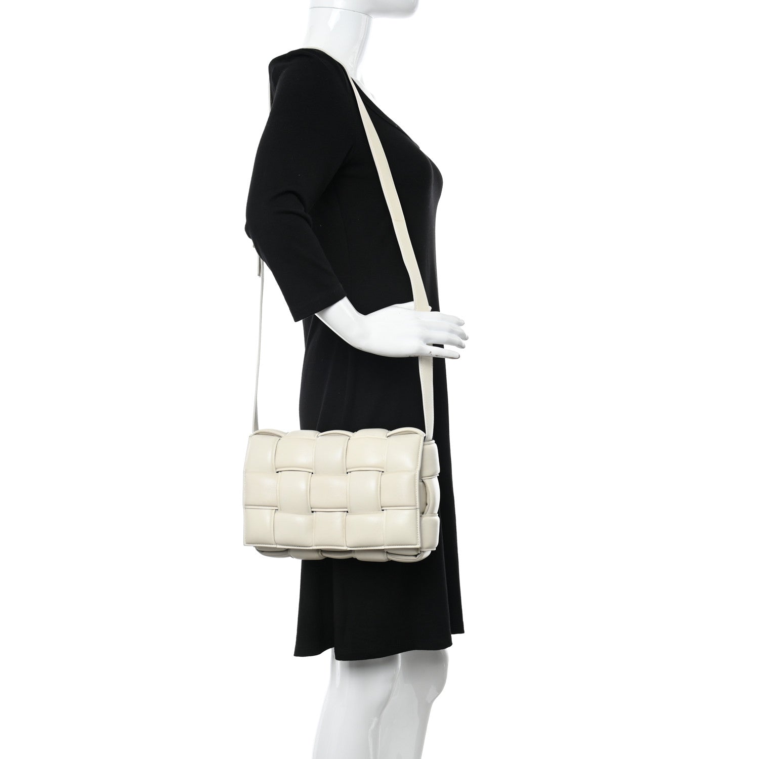 Bottega Veneta Nappa Maxi Intreccio Padded Cassette Crossbody Bag Plaster 2 of 13