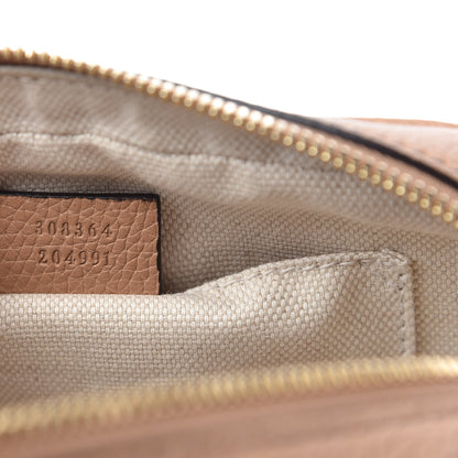 Gucci Pebbled Calfskin Small Soho Disco Bag Rose Beige 9 of 9