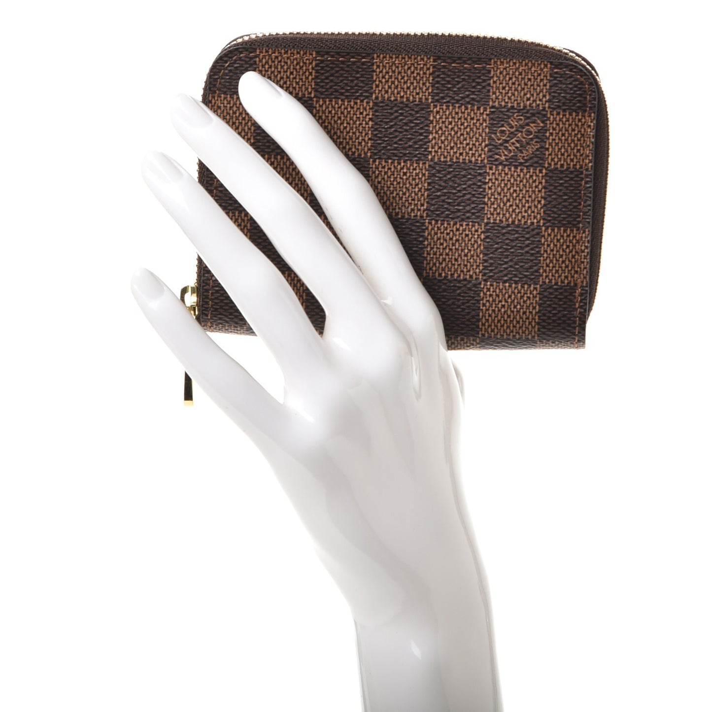 Damier Ebene Zippy Coin Purse